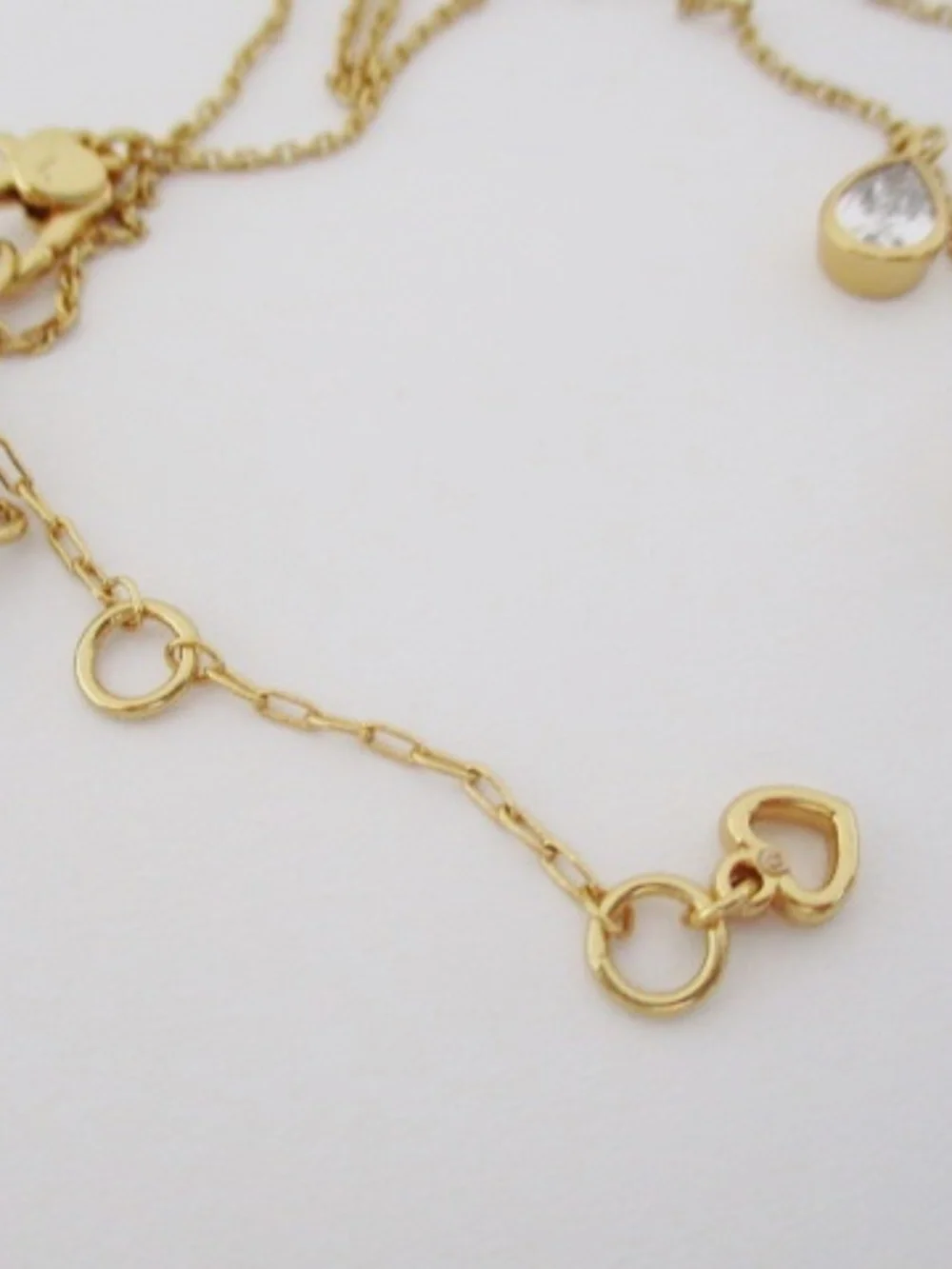 KATE SPADE - Bubbly Bezel Charm Necklace